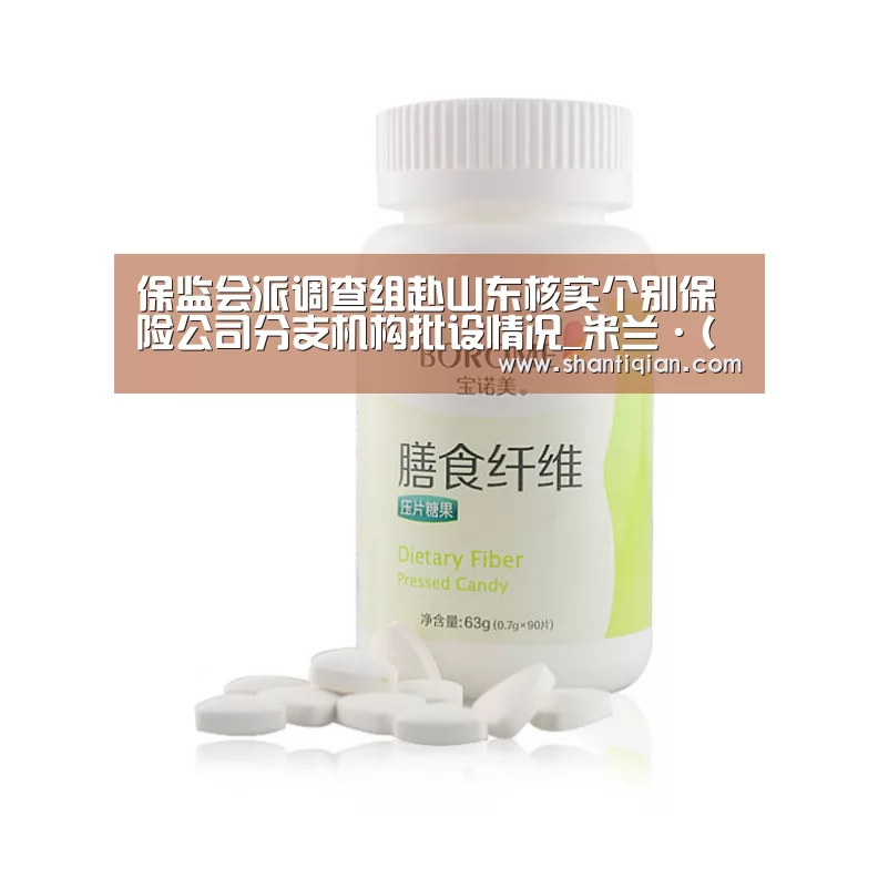 保监会派调查组赴山东核实个别保险公司分支机构批设情况_米兰·(milan)中国官网(图2) 米兰·(milan)中国官网